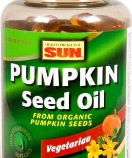 Health From the Sun Vegetarian Pumpkin Seed Oil -- 90 Vegetarian Softgels