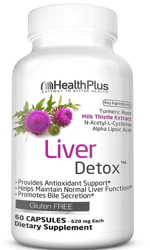 Health Plus Liver Detox -- 60 Capsules