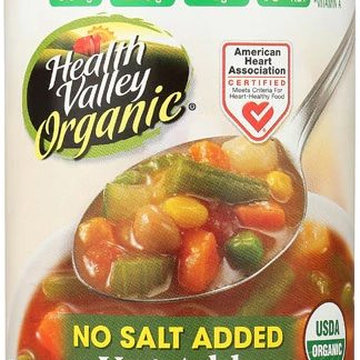 Health Valley Organic Soup No Salt Added Vegetable -- 15 fl oz