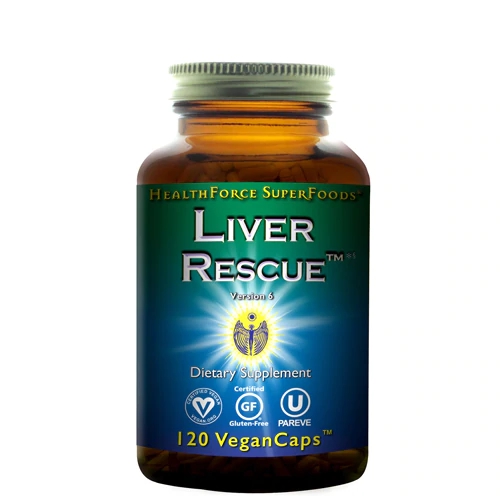 HealthForce Superfoods Liver Rescue™ Version 6 -- 120 Vegan Capsules