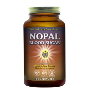 HealthForce Superfoods Nopal Blood Sugar™ -- 180 Vegetarian Capsules