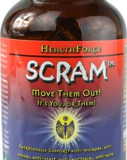 HealthForce Superfoods SCRAM™ Internal Parasite Formula -- 150 Vegan Capsules