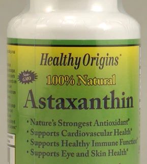 Healthy Origins Astaxanthin -- 4 mg - 60 Softgels