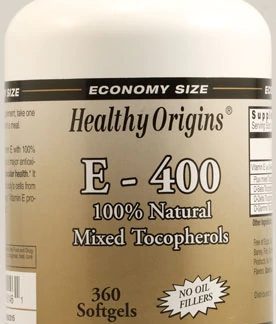 Healthy Origins E-400 -- 400 IU - 360 Softgels