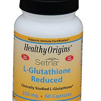 Healthy Origins L-Glutathione Reduced -- 250 mg - 60 Capsules