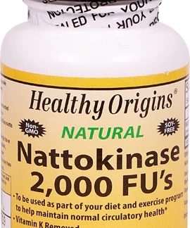 Healthy Origins Nattokinase 2000 FUs -- 100 mg - 60 Vcaps®