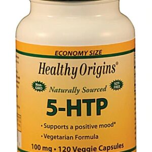Healthy Origins Natural 5-HTP -- 100 mg - 120 Capsules