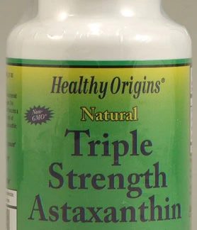 Healthy Origins Astaxanthin Triple Strength -- 12 mg - 60 Softgels