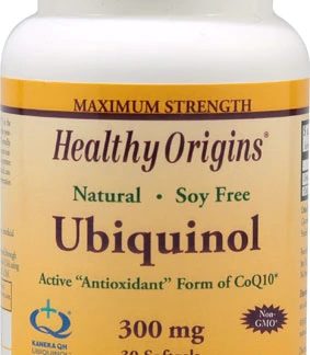 Healthy Origins Ubiquinol -- 300 mg - 30 Softgel