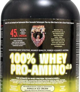 Healthy'N Fit Nutritionals 100% Whey Pro-Amino™ v 2.0 Vanilla Ice Cream -- 2 lbs