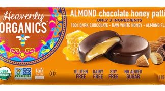 Heavenly Organics Honey Patties™ Gluten Free Chocolate Almond -- 1.16 oz