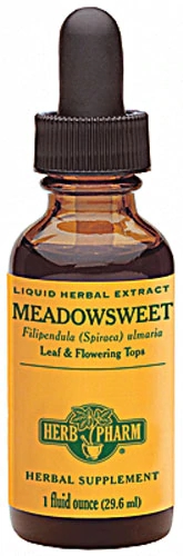 Herb Pharm Meadowsweet Liquid Herbal Extract -- 1 fl oz