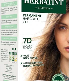Herbatint Permanent Haircolor Gel 7D Golden Blonde -- 135 mL