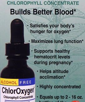Herbs Etc. ChlorOxygen® Chlorophyll Concentrate -- 1 fl oz