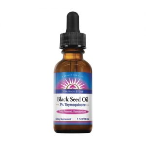 Heritage Products Black Seed Oil 3% Thymoquinone -- 1 fl oz