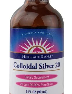 Heritage Products Colloidal Silver 20 -- 3 fl oz
