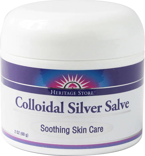Heritage Products Colloidal Silver Salve -- 2 oz