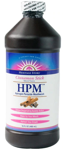 Heritage Products HPM™ Hydrogen Peroxide Mouthwash Cinnamon Stick -- 16 fl oz