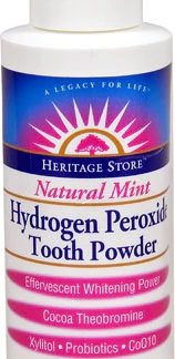 Heritage Products Hydrogen Peroxide Tooth Powder Natural Mint -- 4 oz