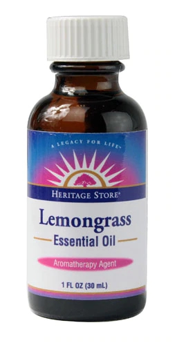 Heritage Products Essential Oil Lemongrass -- 1 fl oz