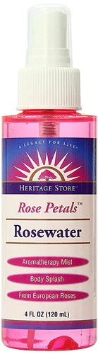 Heritage Products Rose Petals Rosewater Spray -- 4 fl oz