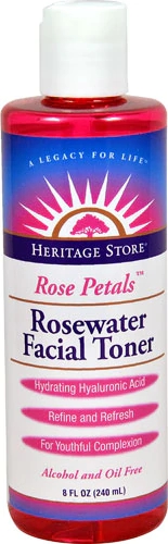 Heritage Products Rosewater Facial Toner Rose Petals™ -- 8 fl oz