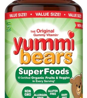Hero Nutritionals Yummi Bears® Dietary Supplement -- 200 Gummies