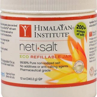 Himalayan All Natural Neti Salt Eco Refillable Jar -- 12 oz