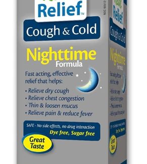Homeolab USA Real Relief Cough & Cold Nighttime Formula -- 8.5 fl oz