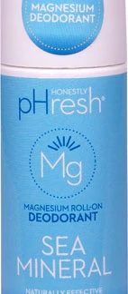 Honestly pHresh Magnesium Roll On Deodorant Sea Mineral -- 2.5 fl oz