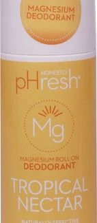 Honestly pHresh Magnesium Roll On Deodorant Tropical Nectar -- 2.5 fl oz