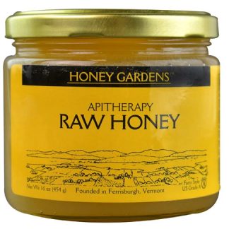 Honey Gardens Apitherapy™ Raw Honey -- 1 lb