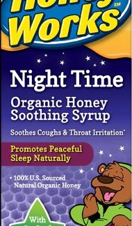 Honey Works Kids Night Time Organic Honey Soothing Syrup -- 4 oz