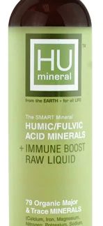 HU Mineral Humic-Fulvic Acid Minerals plus Immune Boost Raw Liquid -- 8 fl oz