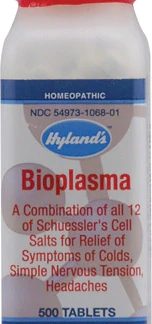 Hyland's Bioplasma Cell Salts -- 500 Tablets
