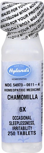 Hyland's Chamomilla 6x -- 250 Tablets