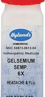 Hyland's Gelsemium Sempervirens 6x -- 250 Tablets