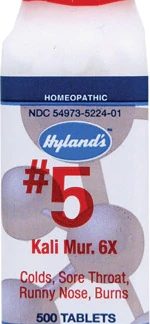 Hyland's No.5 Kali Mur. 6x -- 500 Tablets