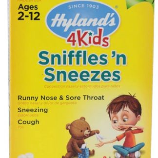 Hyland's Sniffles and Sneezes 4 Kids -- 125 Tablets