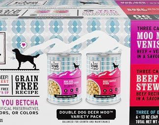 I and Love and You Beef Booyah Stew, Moo Moo Venison Stew 6 Pack Variety -- 13 oz