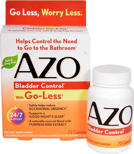 I-Health AZO Bladder Control™ with Go-Less® -- 72 Capsules