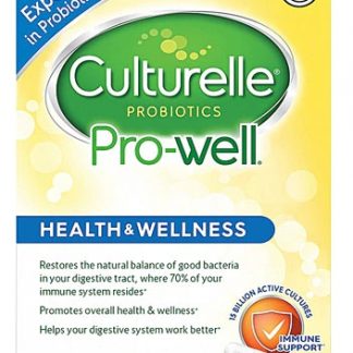 I-Health Culturelle® Pro-Well Health & Wellness Daily Probiotics -- 15 billion CFUs - 30 Vegetarian Capsules