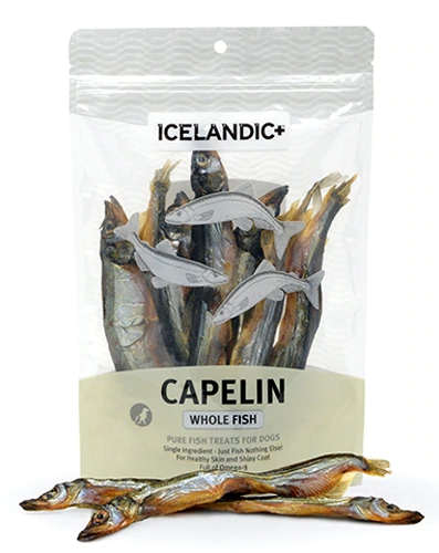 Icelandic Plus Capelin Whole Fish Dog Treat -- 2.5 oz