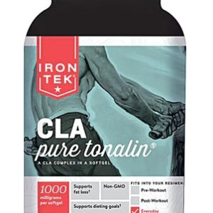 Iron-Tek CLA Pure Tonalin® -- 1000 mg - 180 Softgels