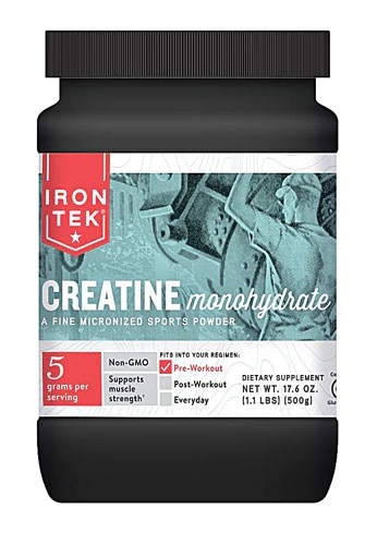 Iron-Tek Essential Creatine Monohydrate -- 17.6 oz