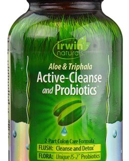 Irwin Naturals Aloe & Triphala Active-Cleanse and Probiotics™ -- 60 Liquid Softgels