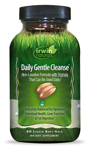 Irwin Naturals Daily Gentle Cleanse -- 60 Liquid Softgels