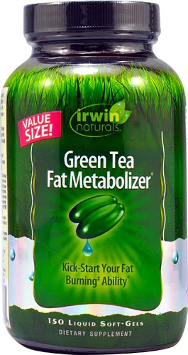 Irwin Naturals Green Tea Fat Metabolizer® -- 150 Liquid Softgels