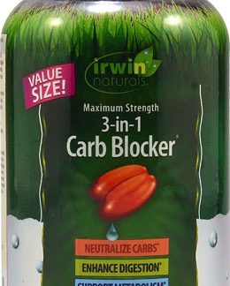 Irwin Naturals Maximum Strength 3-in-1 Carb Blocker® -- 150 Liquid Softgels