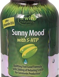 Irwin Naturals Sunny Mood® with 5-HTP -- 80 Liquid Softgels